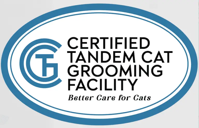 Certified TANDEM Cat® Grooming Facility logo – Cats in the City
