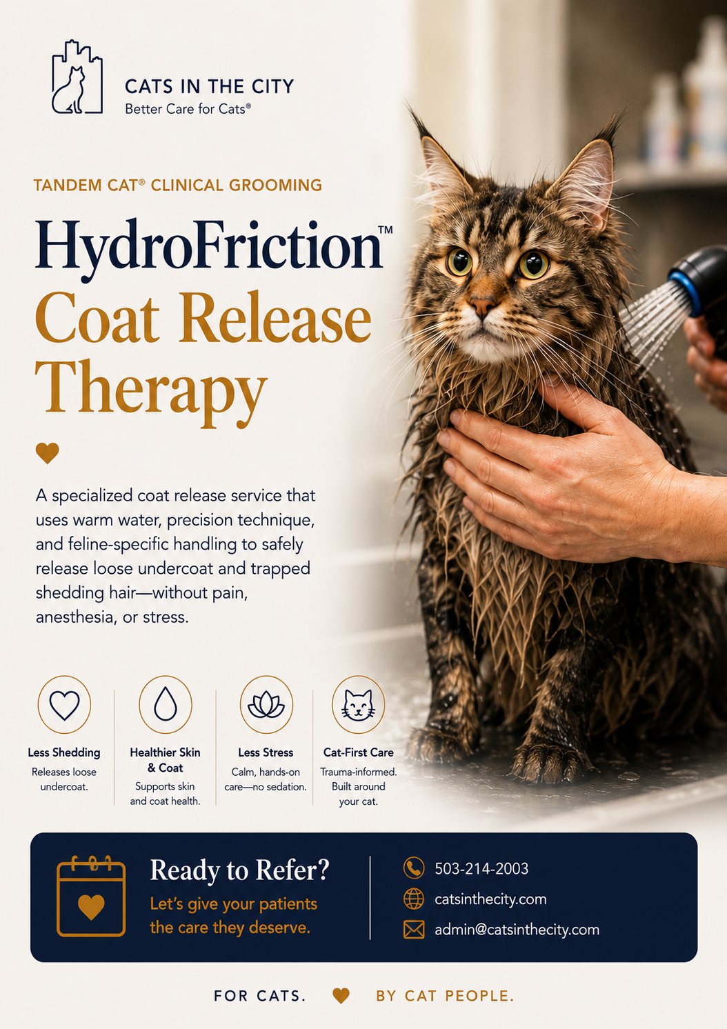 HydroFriction coat decompression graphic