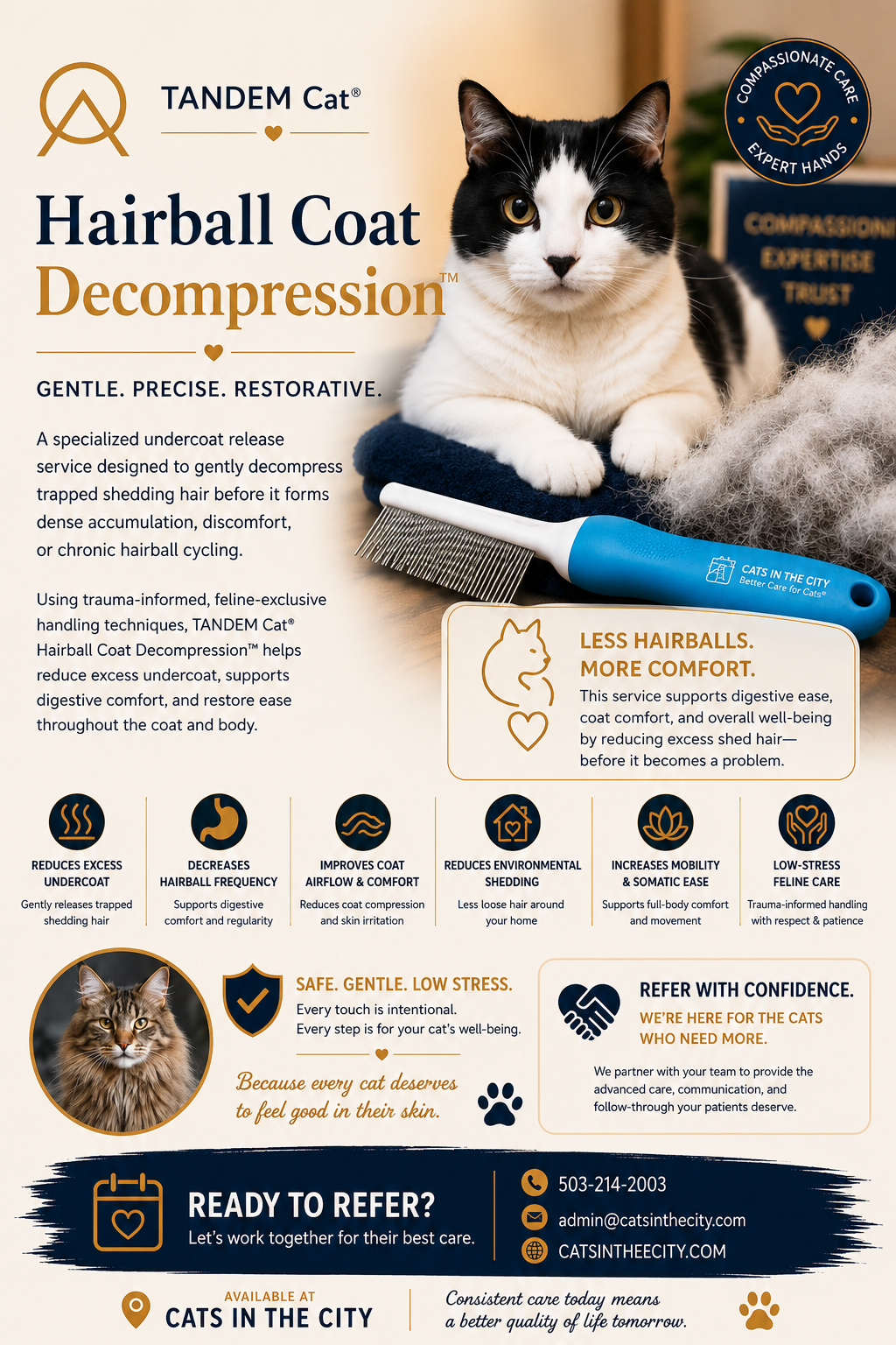 Hairball Coat Decompression graphic