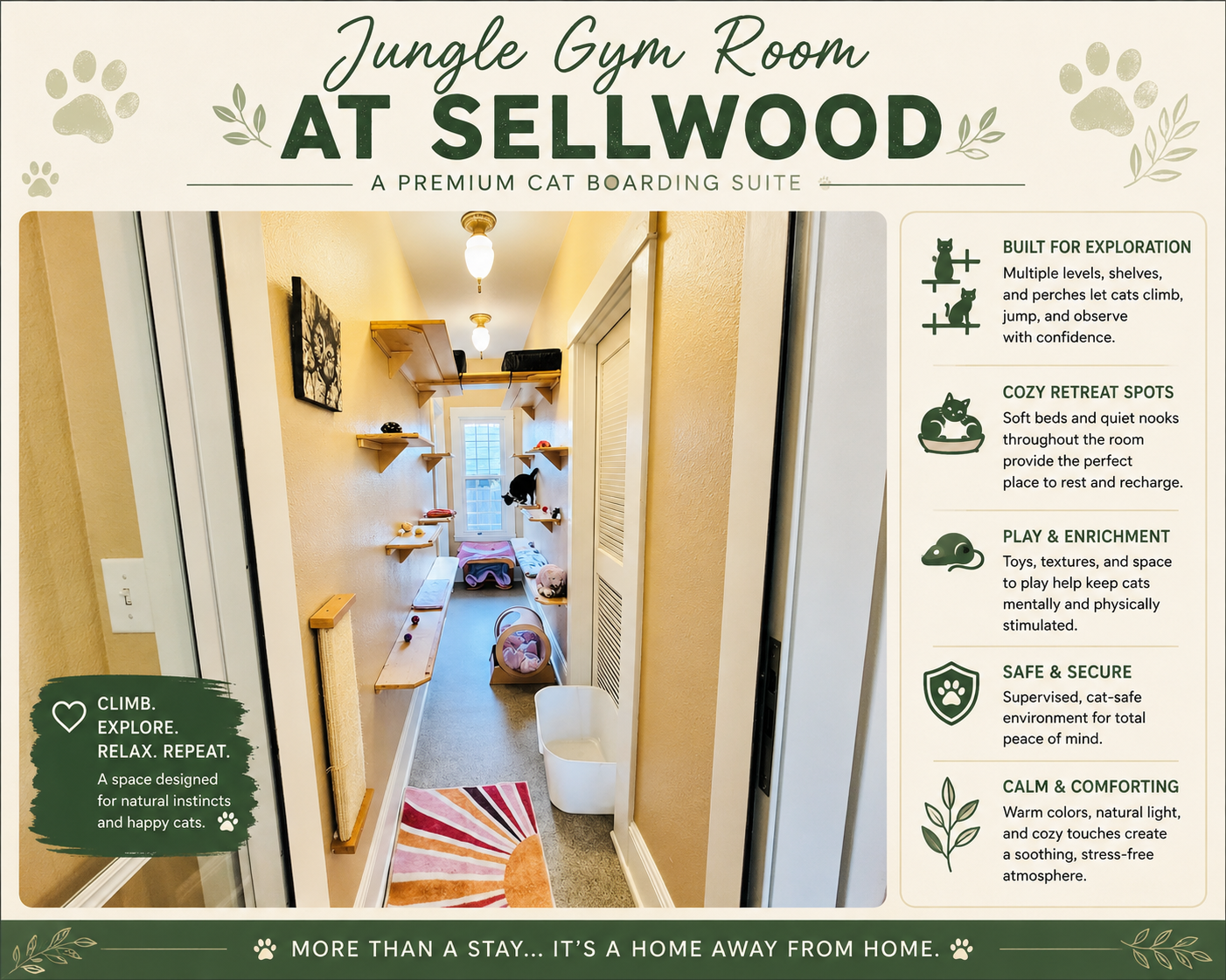 Jungle Gym Room at Sellwood