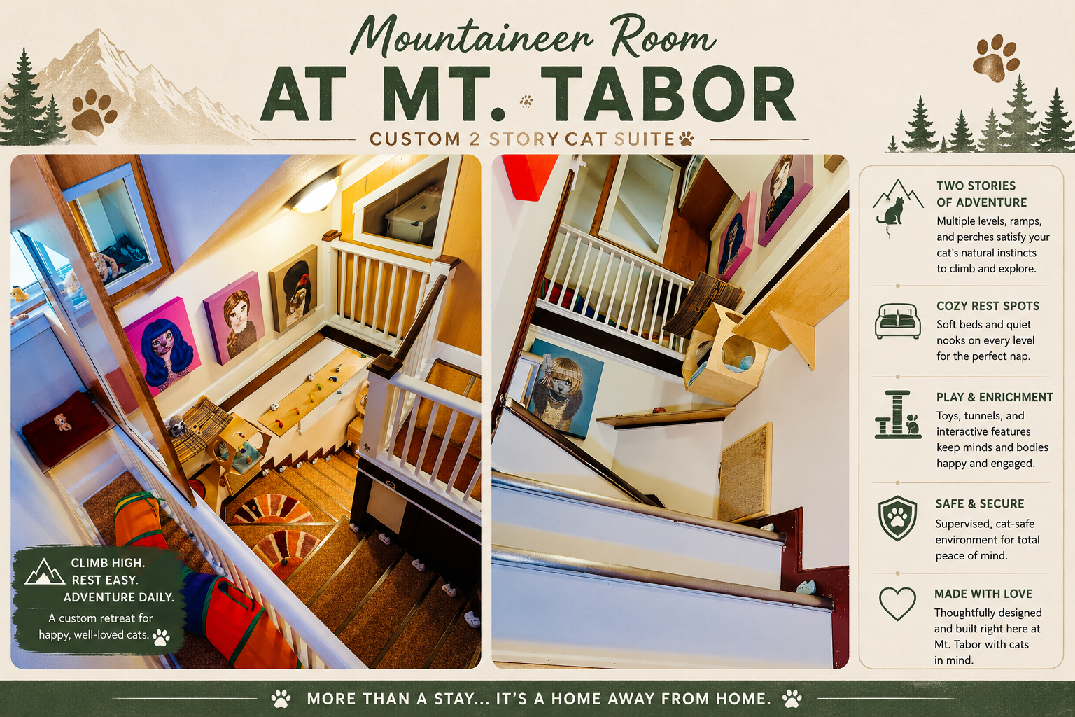 Mountaineer Room at Mt. Tabor